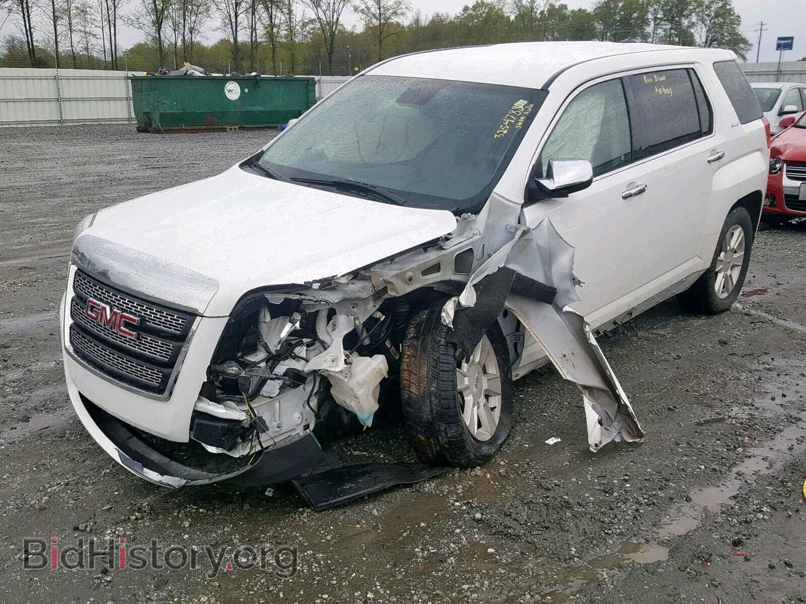 2012 GMC TERRAIN SL - VIN: 2GKALMEK6C6386422 - Фото 2