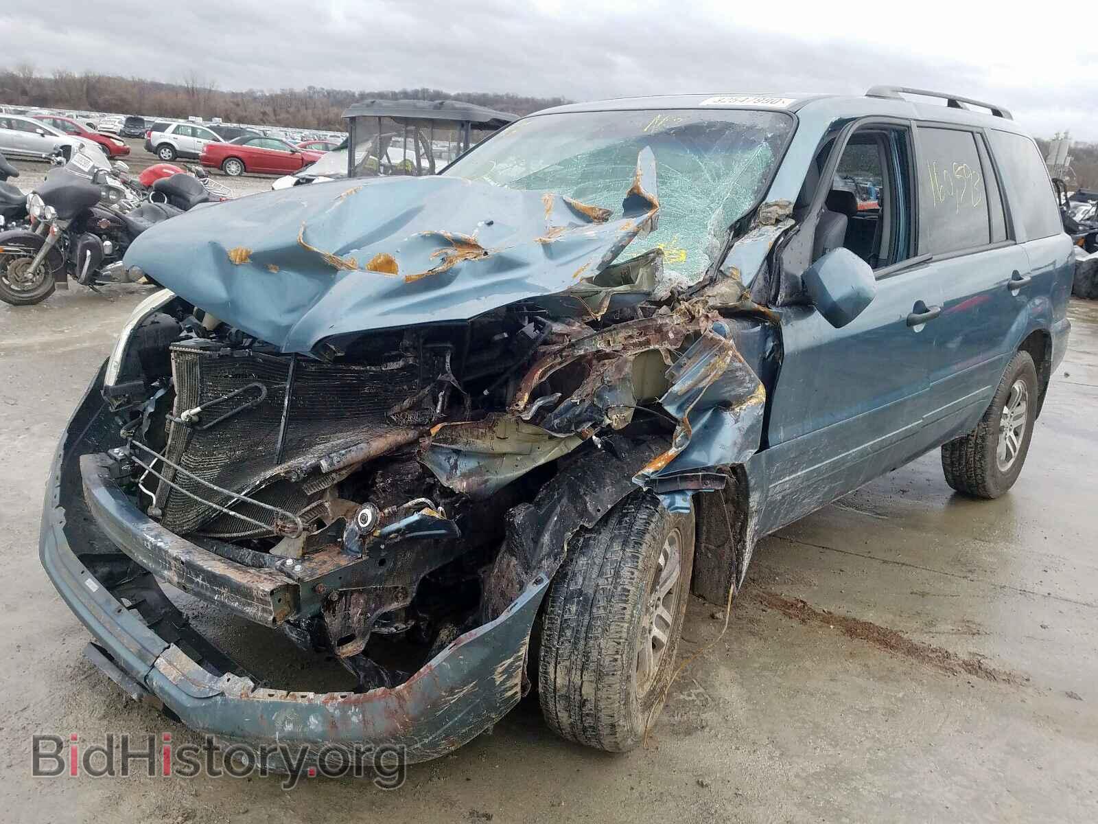 2005 HONDA PILOT - VIN: 5FNYF18625B026446 - Фото 2