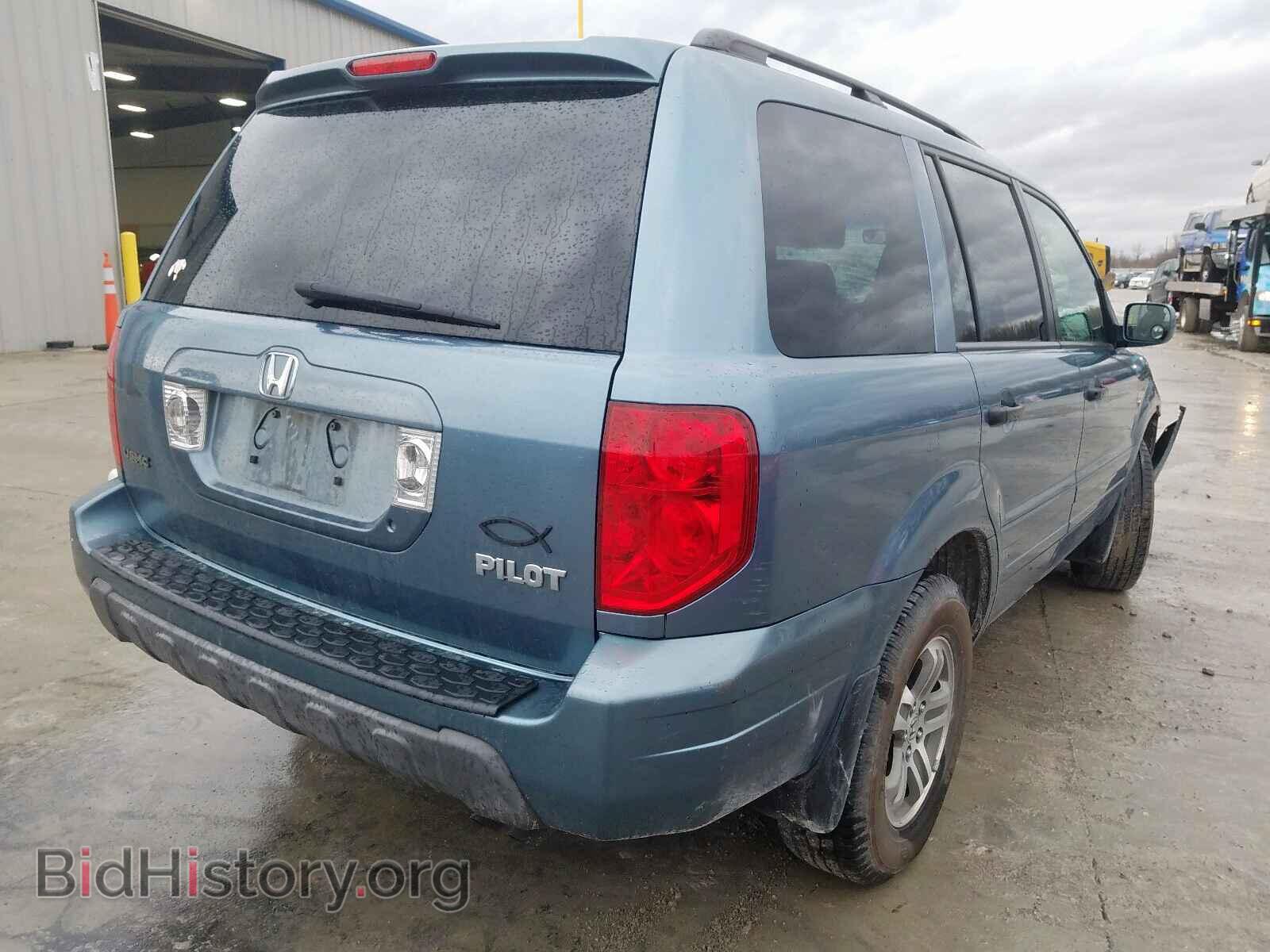 2005 HONDA PILOT - VIN: 5FNYF18625B026446 - Фото 4