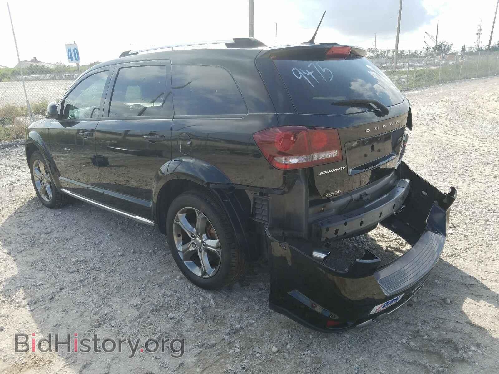 2016 DODGE JOURNEY - VIN: 3C4PDCGG2GT199475 - Фото 3
