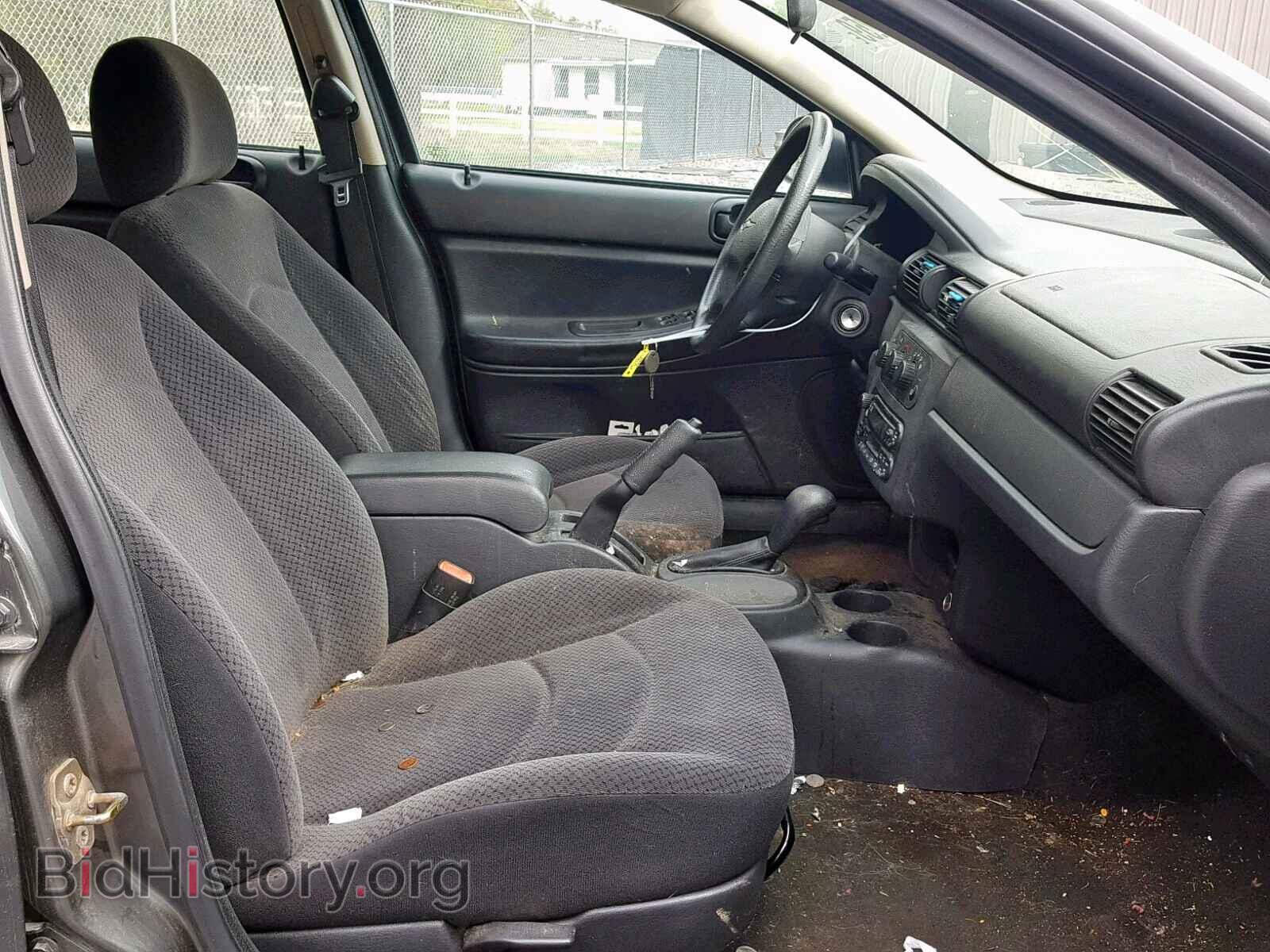 2005 CHRYSLER SEBRING - VIN: 1C3EL46X25N705647 - Фото 5