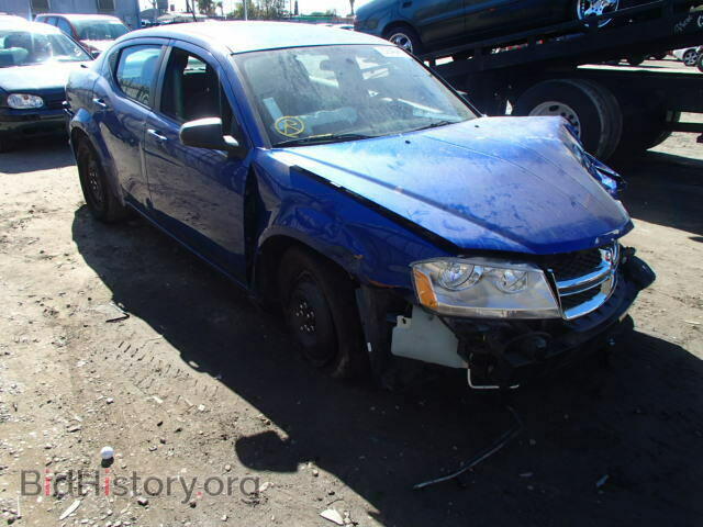Фотография 1C3CDZAB2CN190000 - DODGE AVENGER 2012