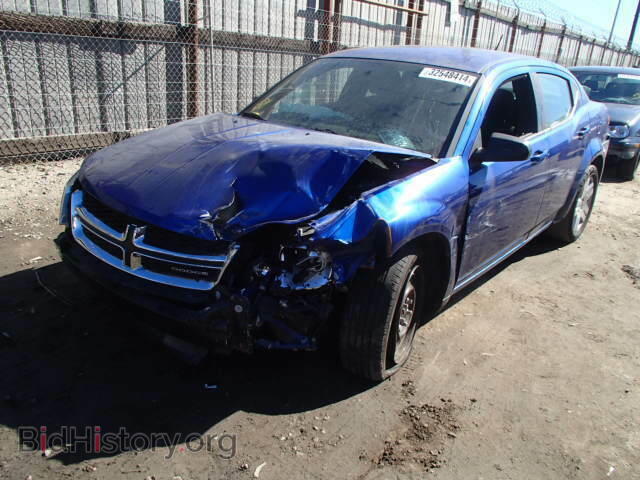 2012 DODGE AVENGER - VIN: 1C3CDZAB2CN190000 - Фото 2