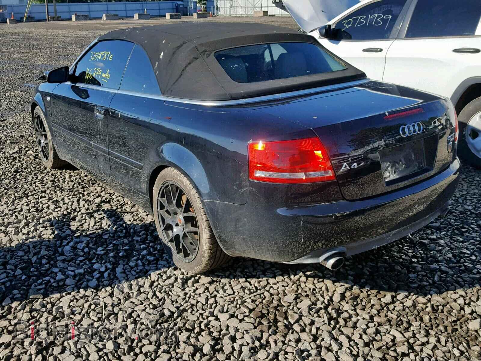 2007 AUDI A4 - VIN: WAUDF48H47K029577 - Фото 3