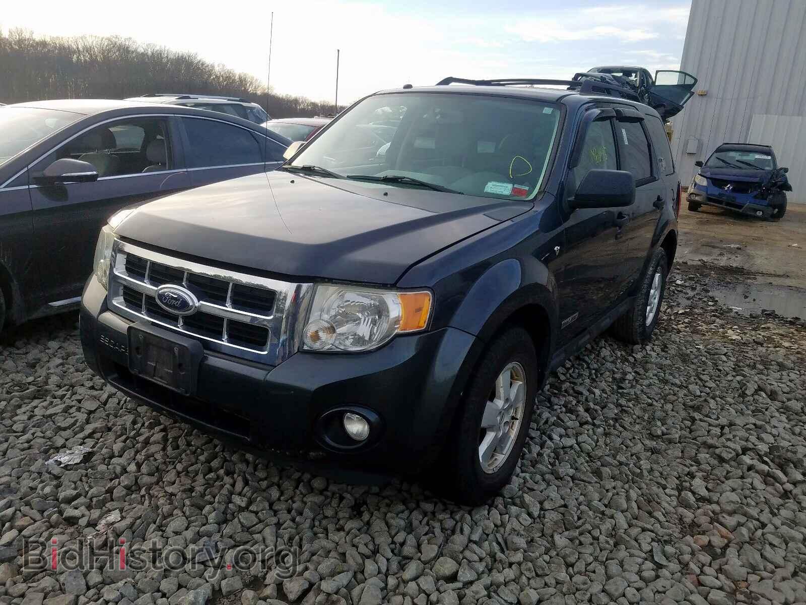 2008 FORD ESCAPE - VIN: 1FMCU03148KC92088 - Фото 2