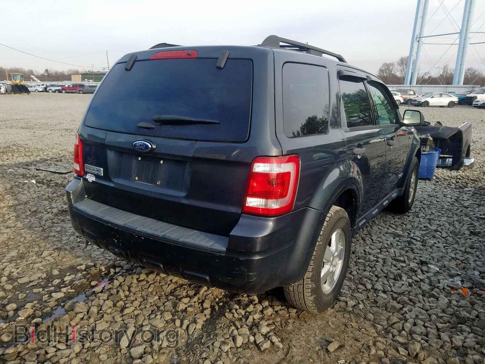 2008 FORD ESCAPE - VIN: 1FMCU03148KC92088 - Фото 4