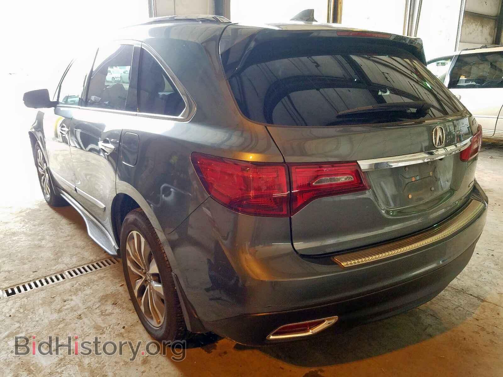 2014 ACURA MDX - VIN: 5FRYD4H42EB030713 - Фото 3