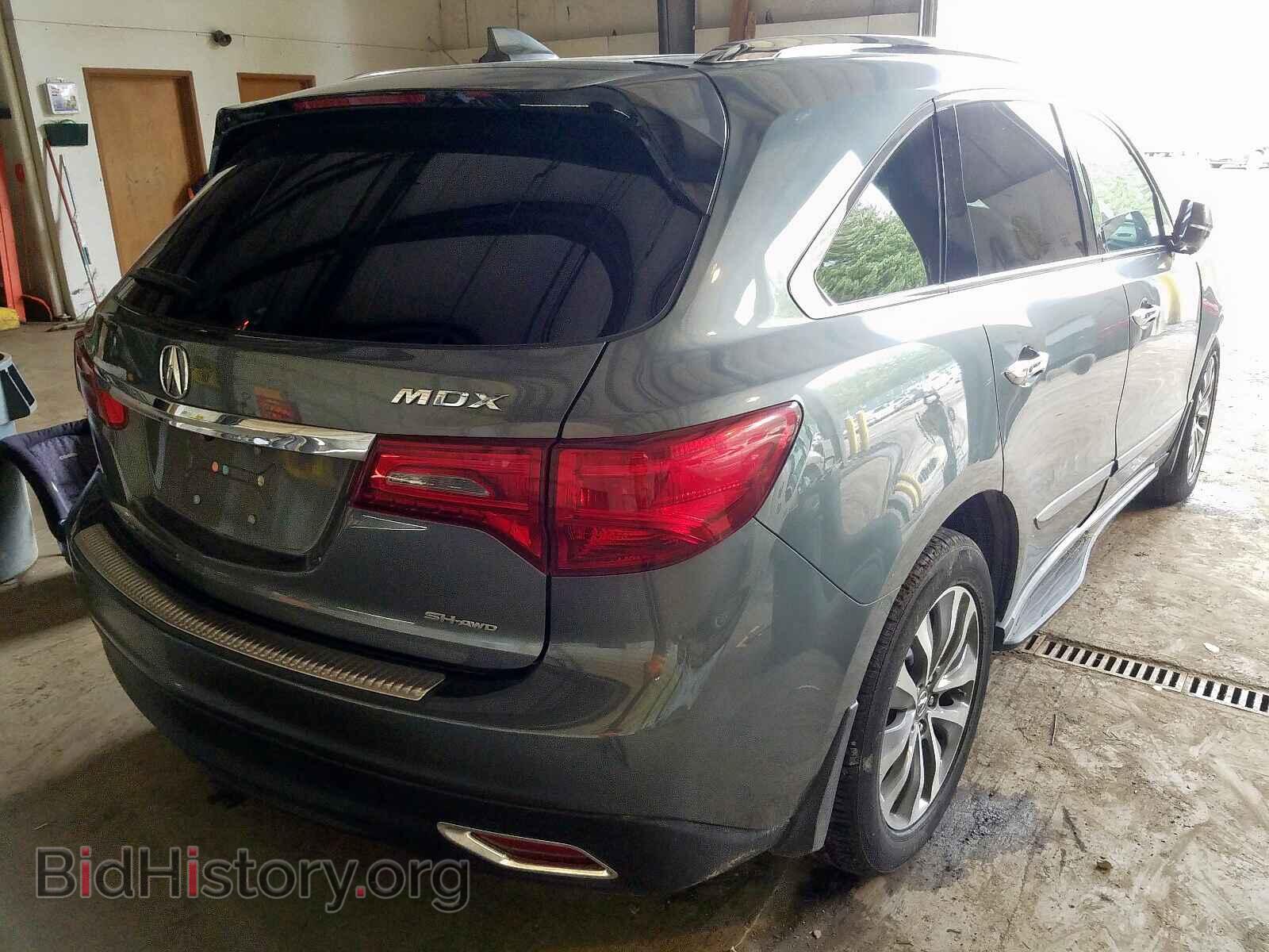 2014 ACURA MDX - VIN: 5FRYD4H42EB030713 - Фото 4