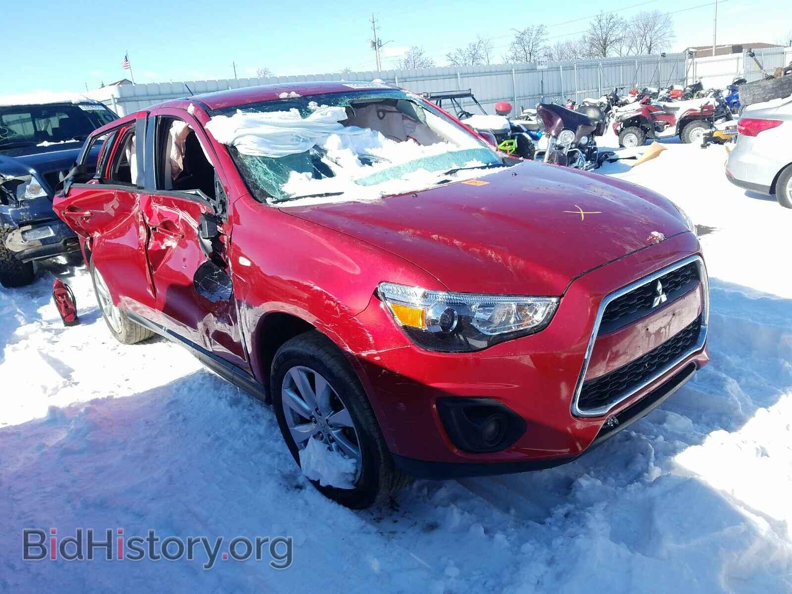 Photo 4A4AP3AU6FE044141 - MITSUBISHI OUTLANDER 2015