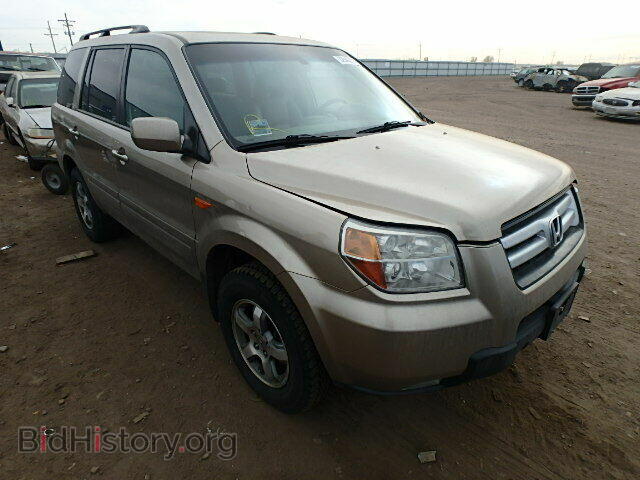 Фотография 2HKYF18607H540963 - HONDA PILOT 2007