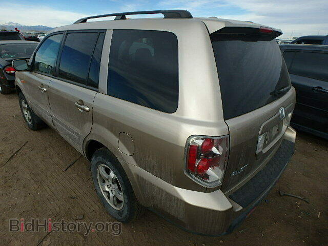 2007 HONDA PILOT - VIN: 2HKYF18607H540963 - Фото 3