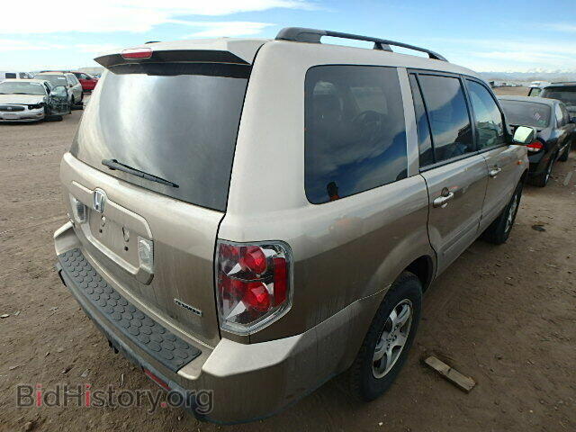 2007 HONDA PILOT - VIN: 2HKYF18607H540963 - Фото 4