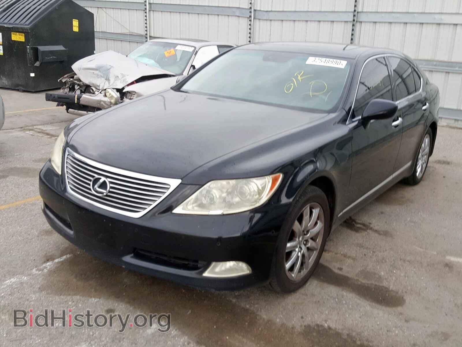 2007 LEXUS LS460 - VIN: JTHBL46F675051100 - Фото 2