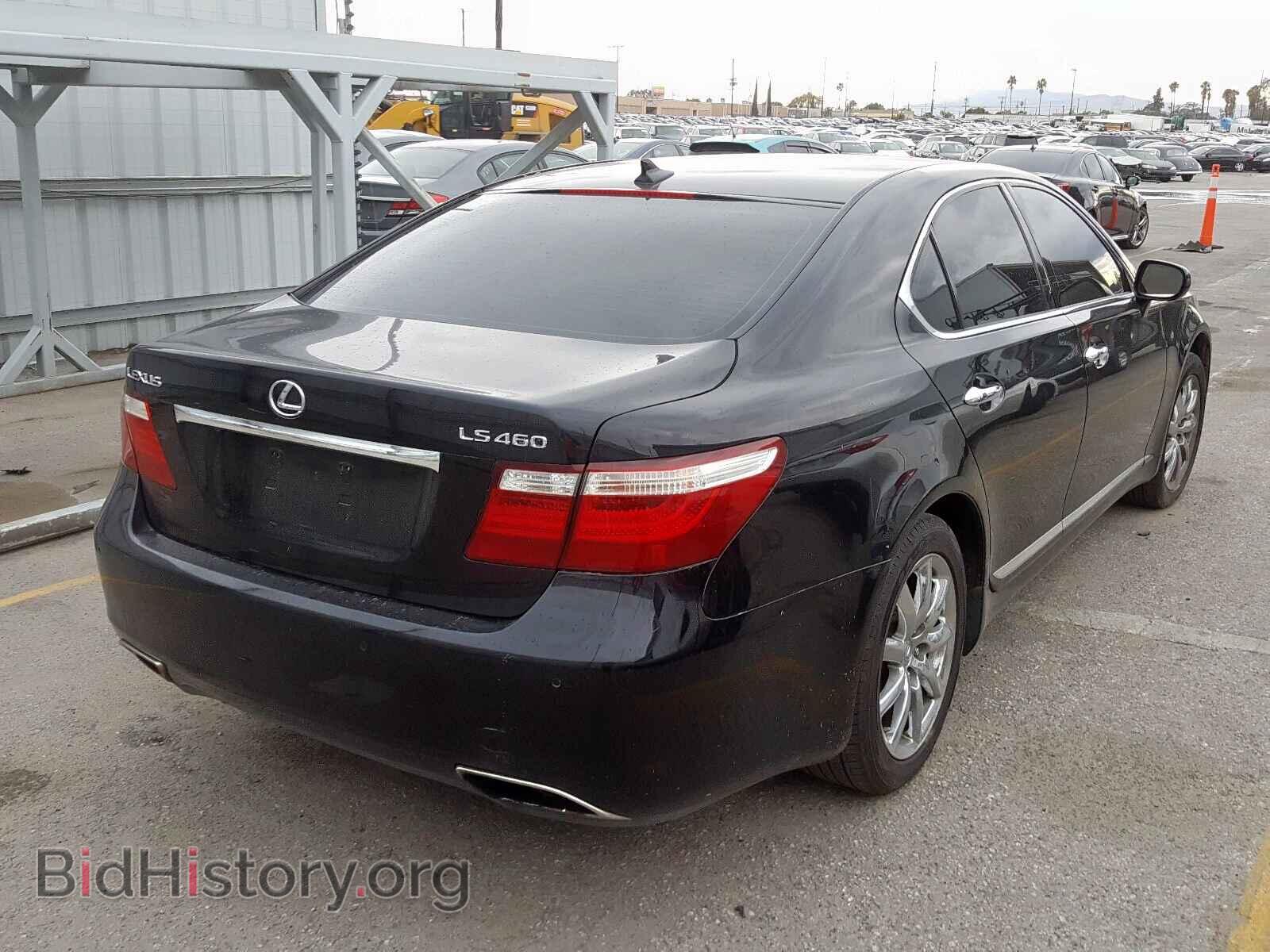 2007 LEXUS LS460 - VIN: JTHBL46F675051100 - Фото 4