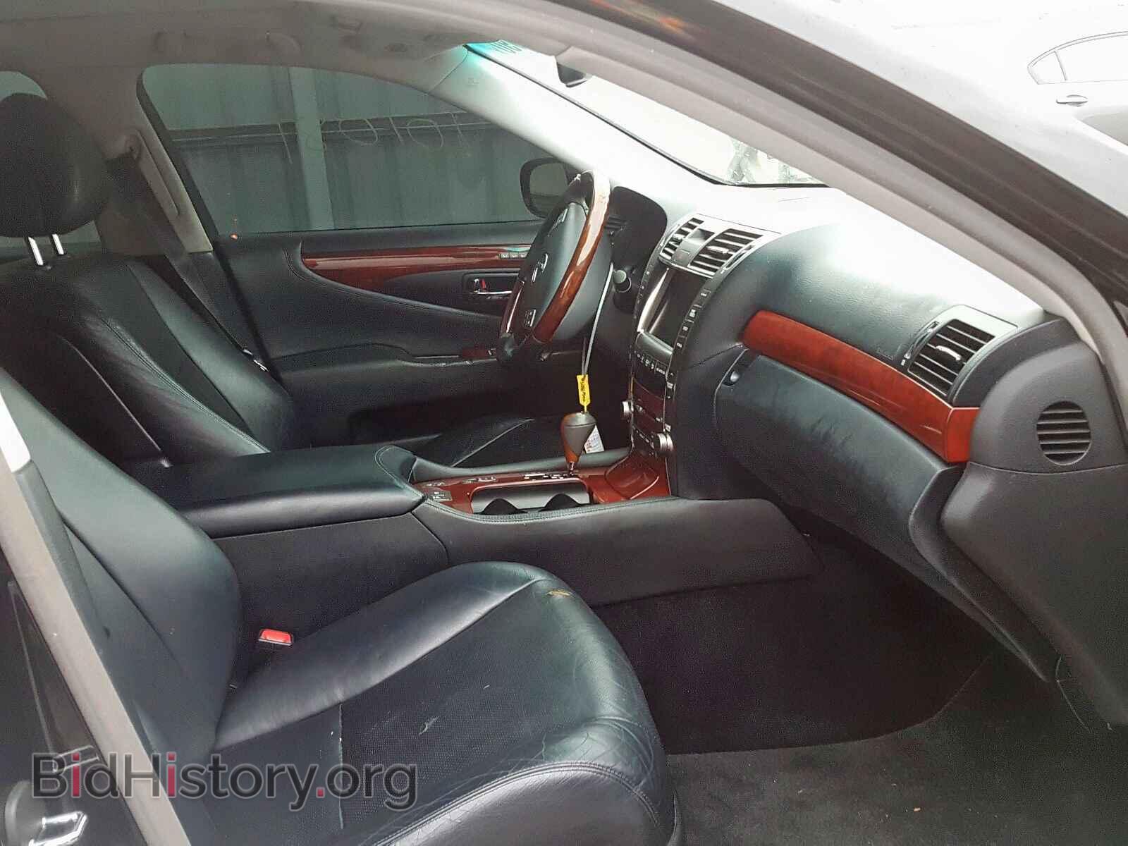 2007 LEXUS LS460 - VIN: JTHBL46F675051100 - Фото 5