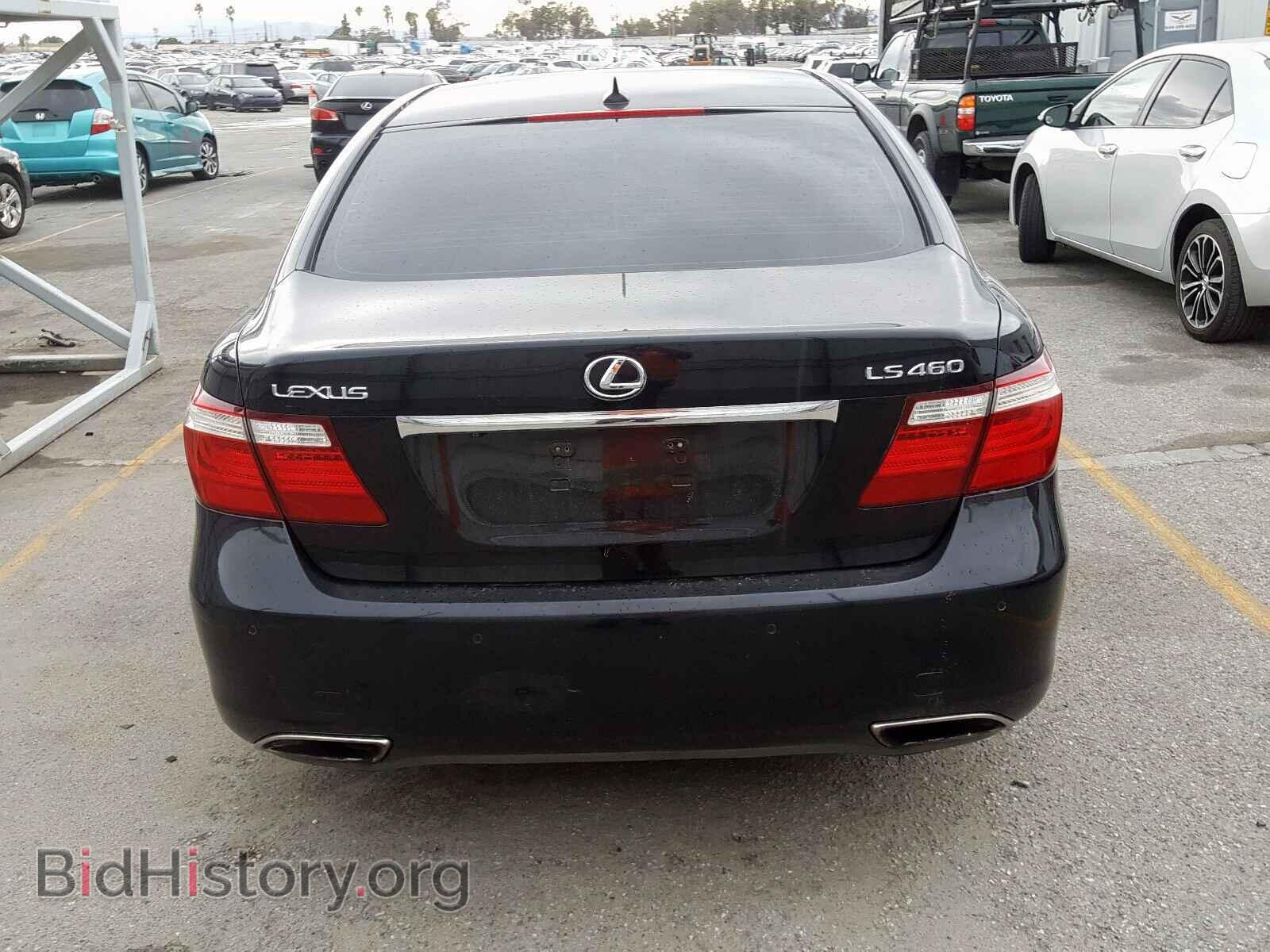 2007 LEXUS LS460 - VIN: JTHBL46F675051100 - Фото 9