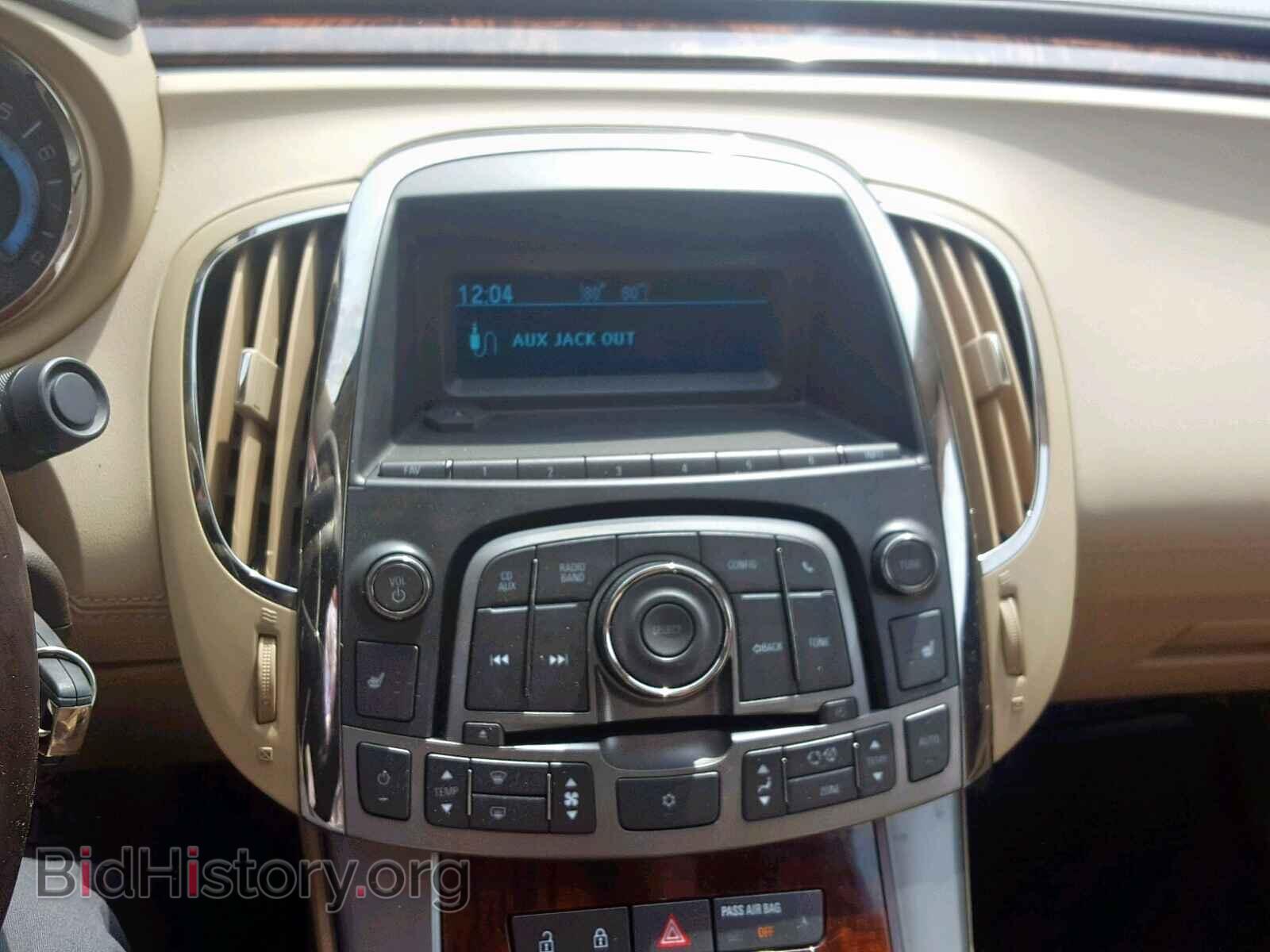 2012 BUICK LACROSSE - VIN: 1G4GC5E38CF123015 - Фото 9