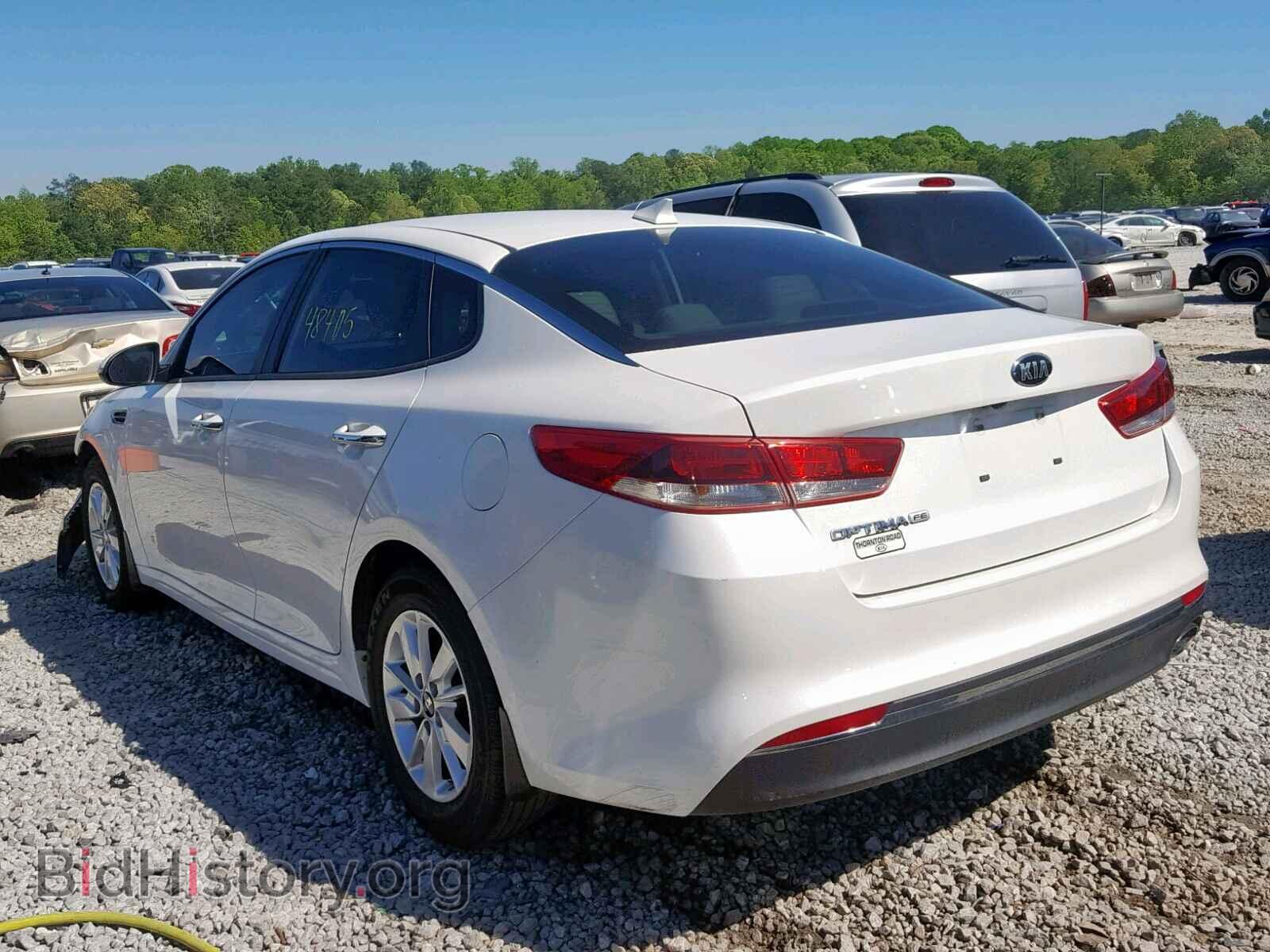 2016 KIA OPTIMA LX - VIN: KNAGT4L37G5090664 - Фото 2