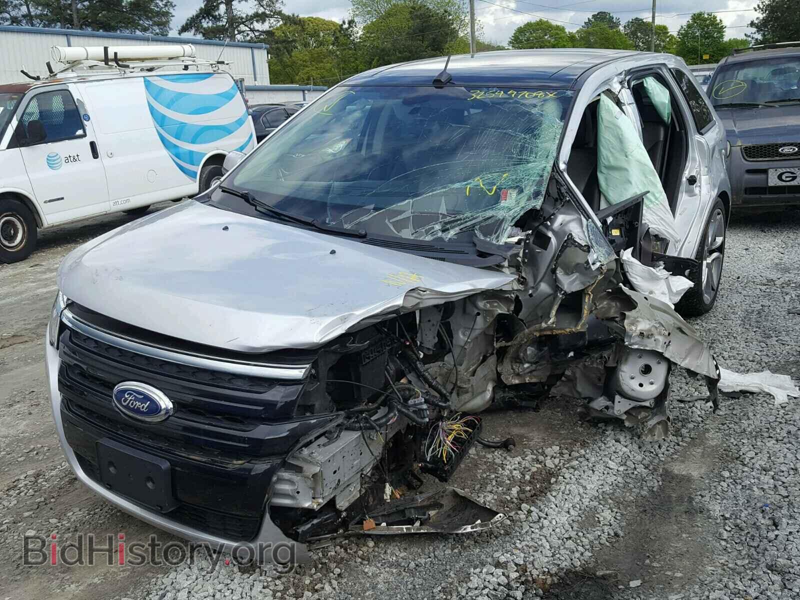 2014 FORD EDGE - VIN: 2FMDK3AKXEBA93639 - Фото 2