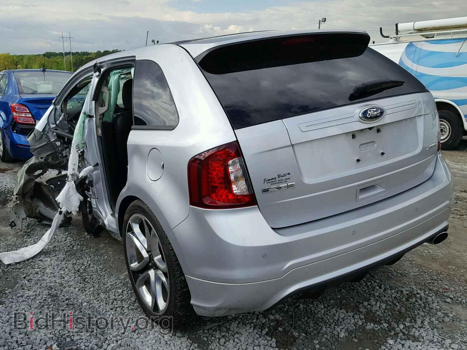 2014 FORD EDGE - VIN: 2FMDK3AKXEBA93639 - Фото 3