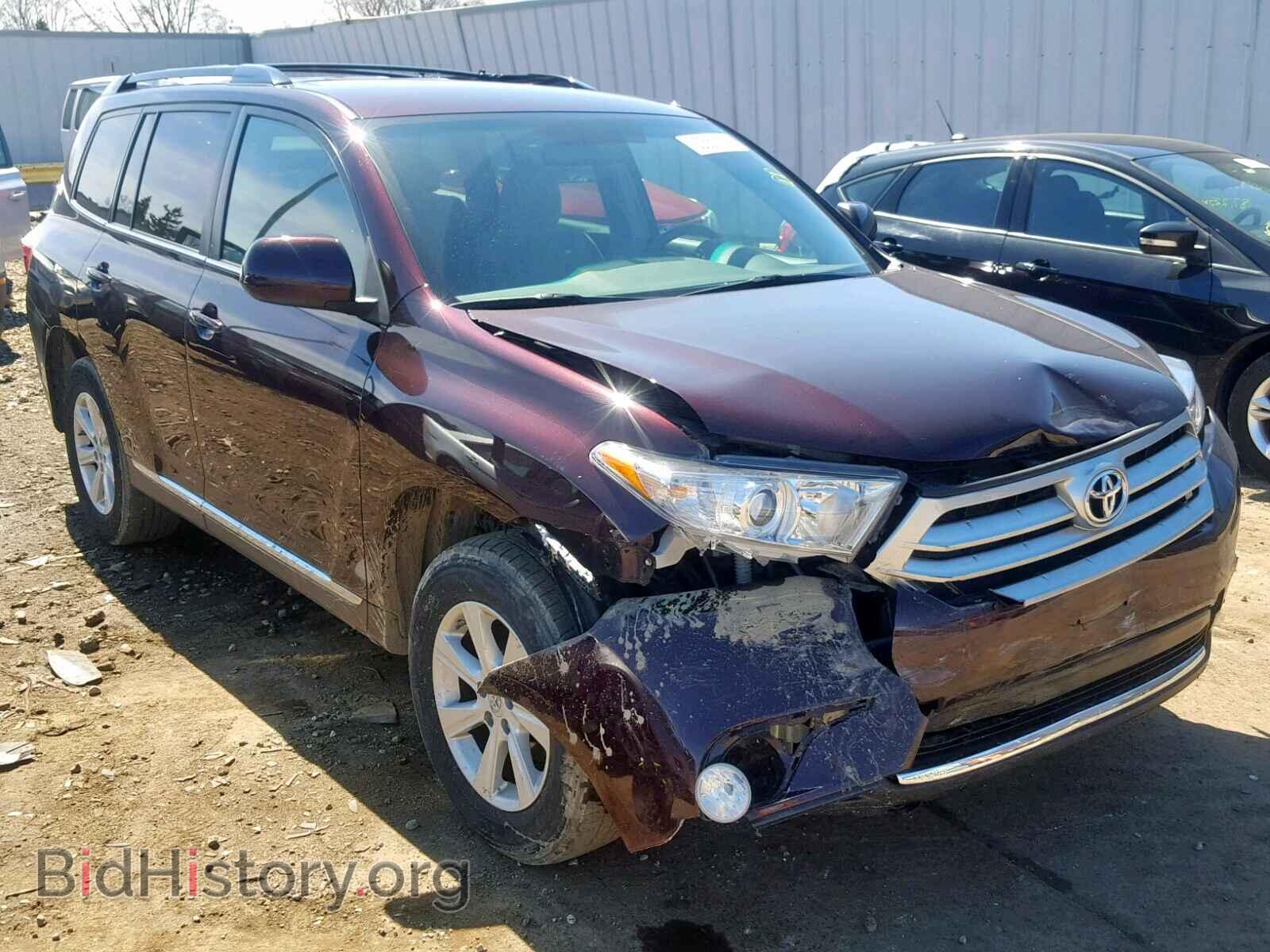 Фотография 5TDBK3EH5CS110059 - TOYOTA HIGHLANDER 2012