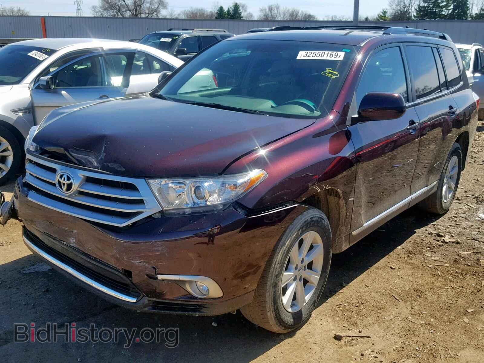 2012 TOYOTA HIGHLANDER - VIN: 5TDBK3EH5CS110059 - Фото 2