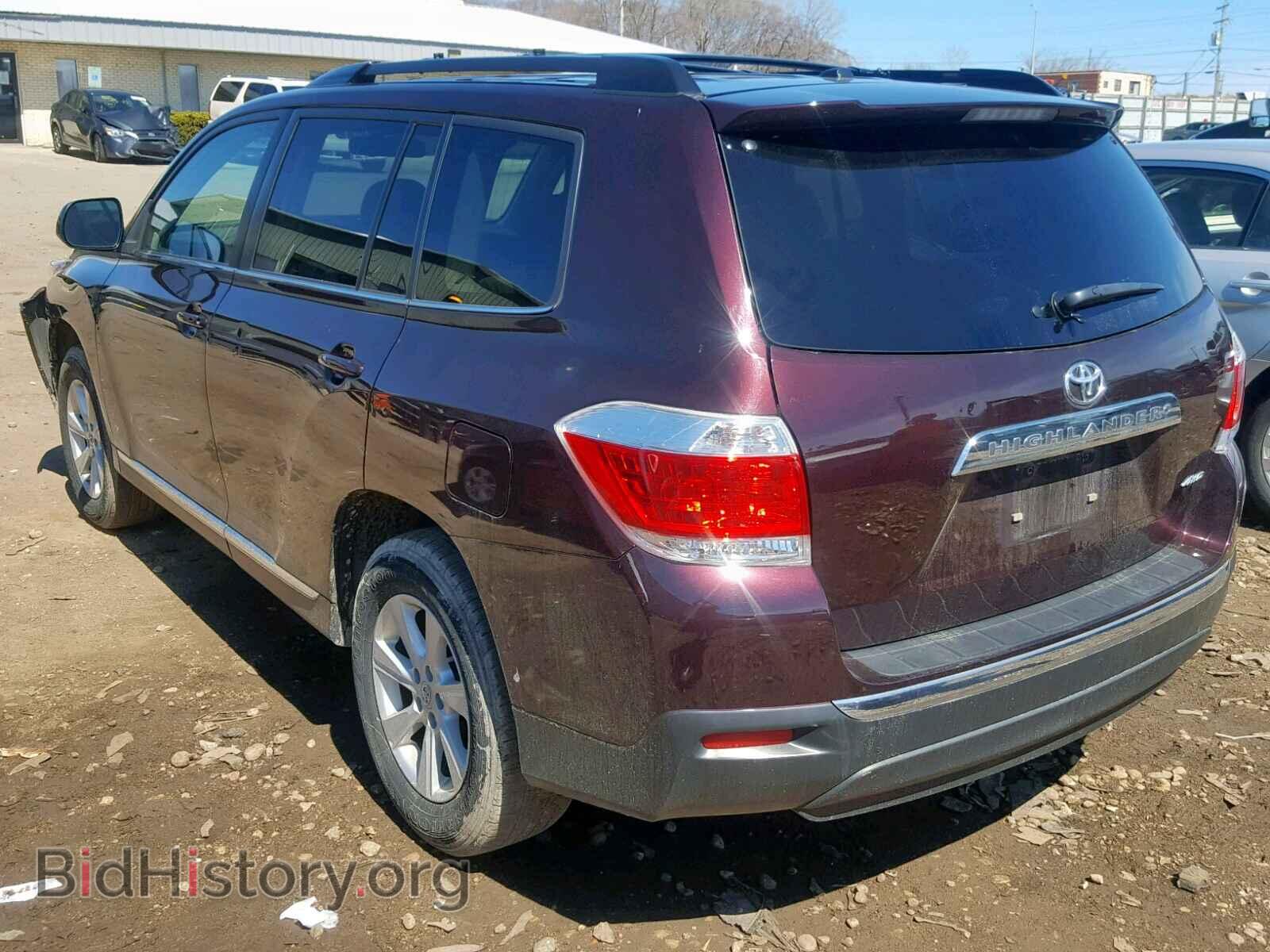 2012 TOYOTA HIGHLANDER - VIN: 5TDBK3EH5CS110059 - Фото 3