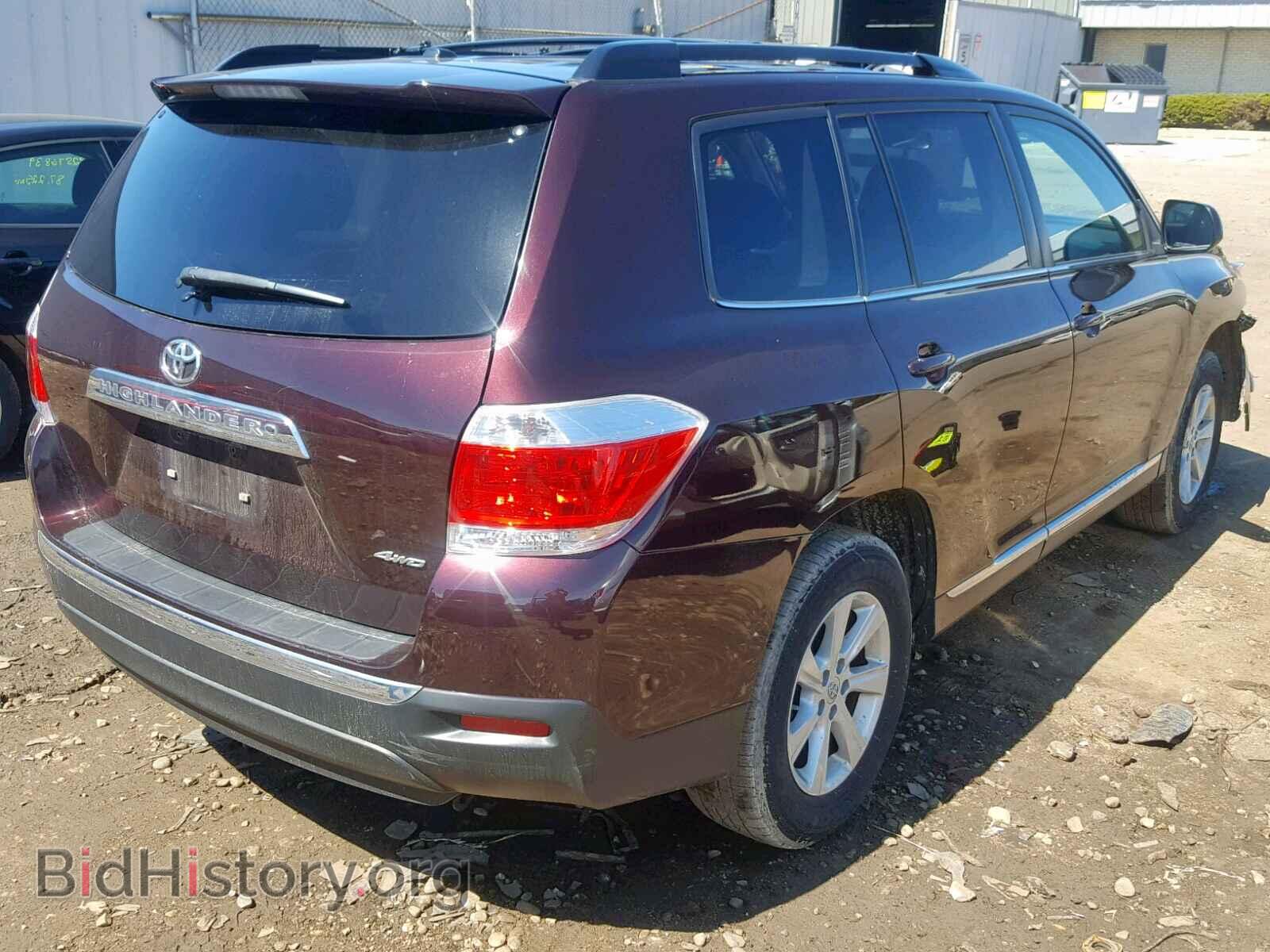 2012 TOYOTA HIGHLANDER - VIN: 5TDBK3EH5CS110059 - Фото 4