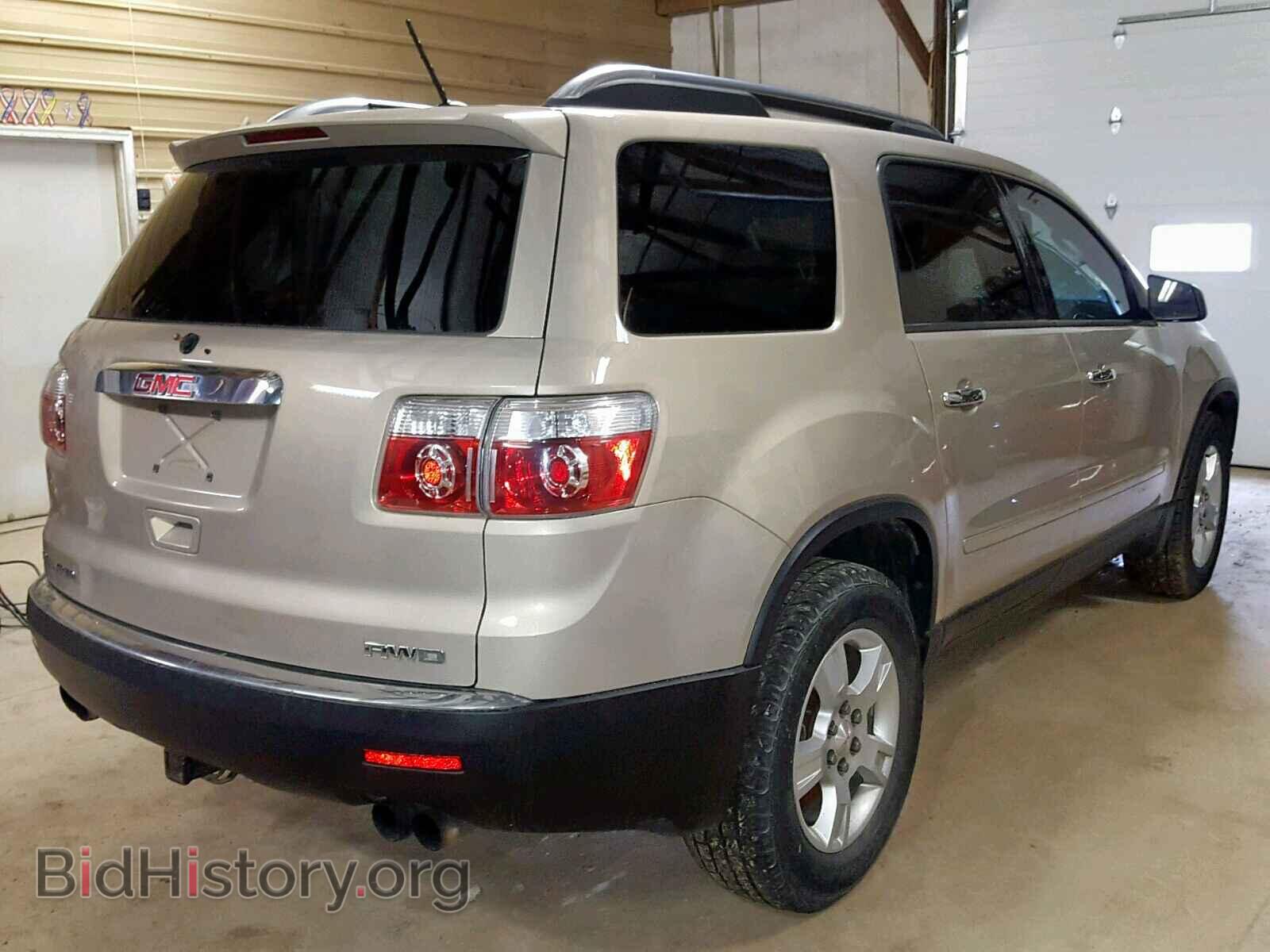 2009 GMC ACADIA SLE - VIN: 1GKEV13D99J215559 - Фото 4