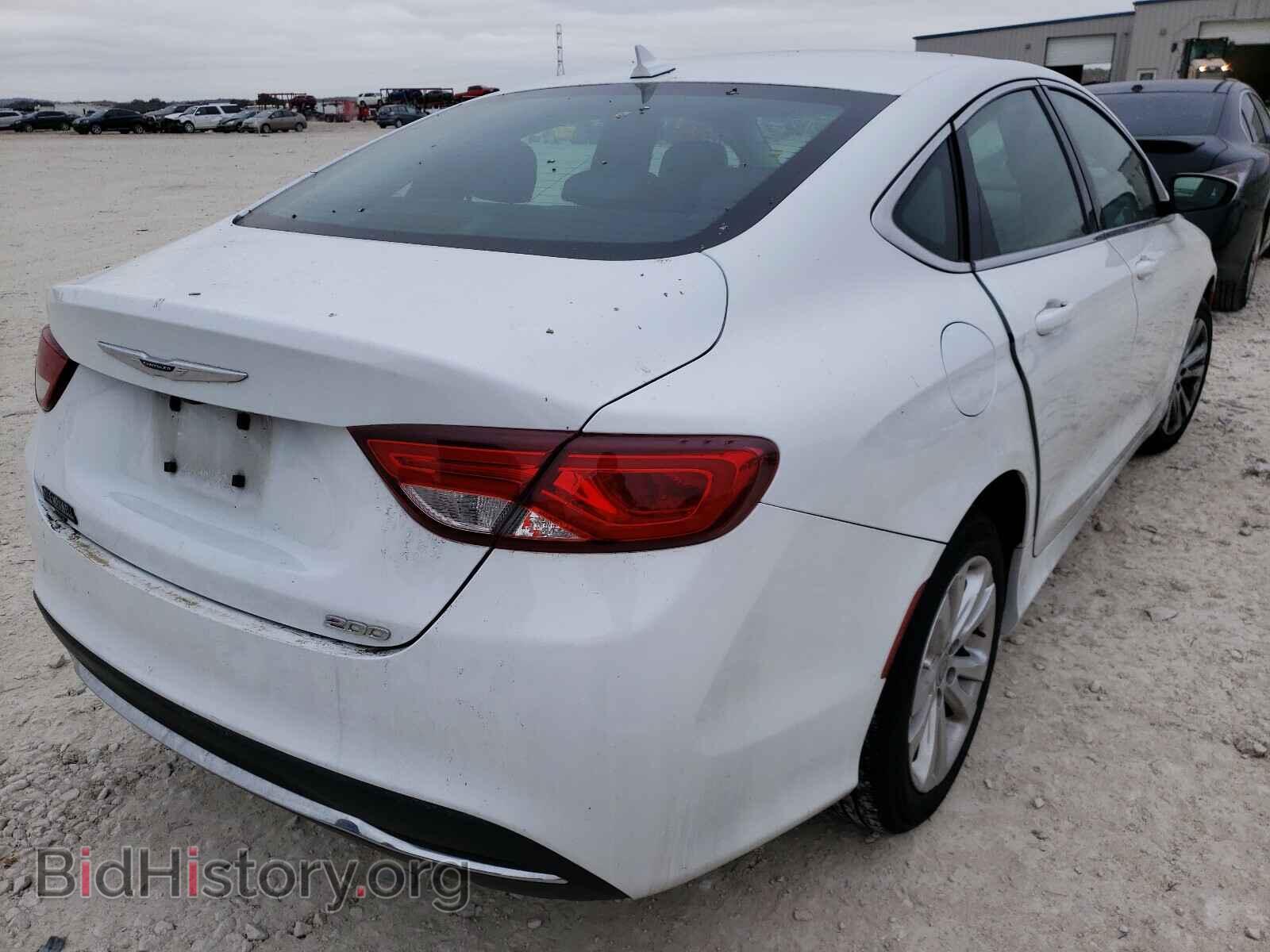 2017 CHRYSLER 200 - VIN: 1C3CCCAB5HN500874 - Фото 4