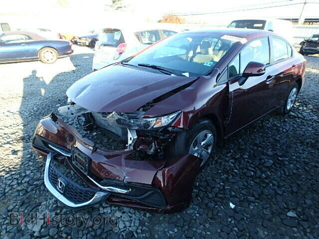 2013 HONDA CIVIC - VIN: 19XFB2F55DE203482 - Фото 2
