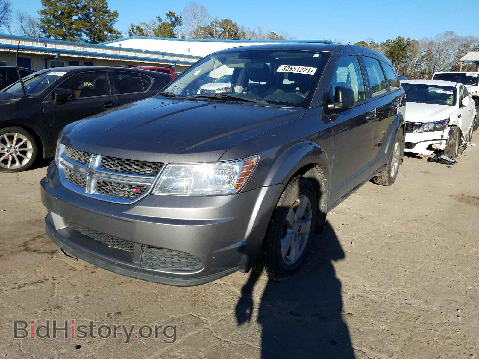 2013 DODGE JOURNEY - VIN: 3C4PDCAB5DT602941 - Фото 2