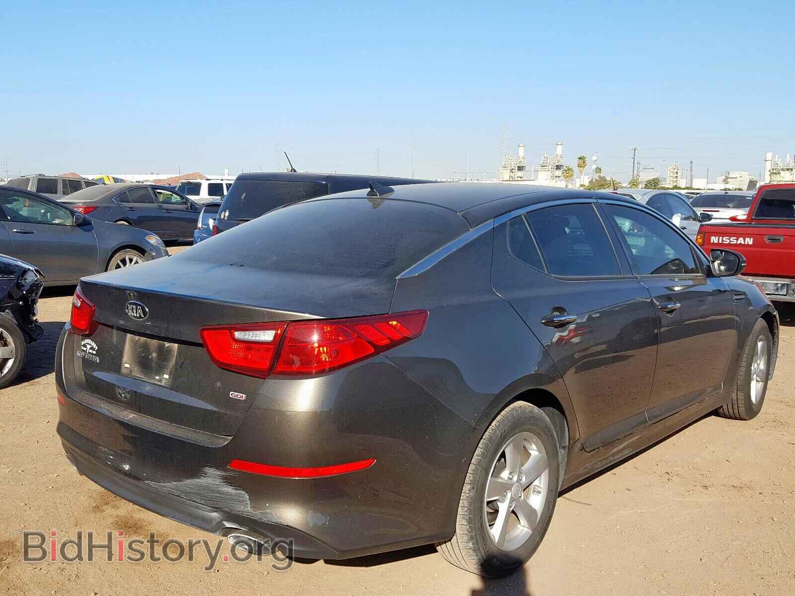2015 KIA OPTIMA - VIN: 5XXGM4A74FG406814 - Фото 4