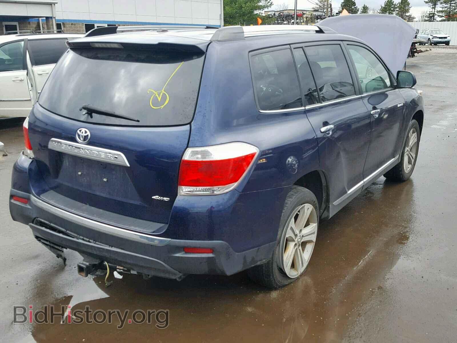 2012 TOYOTA HIGHLANDER - VIN: 5TDDK3EHXCS152607 - Фото 4
