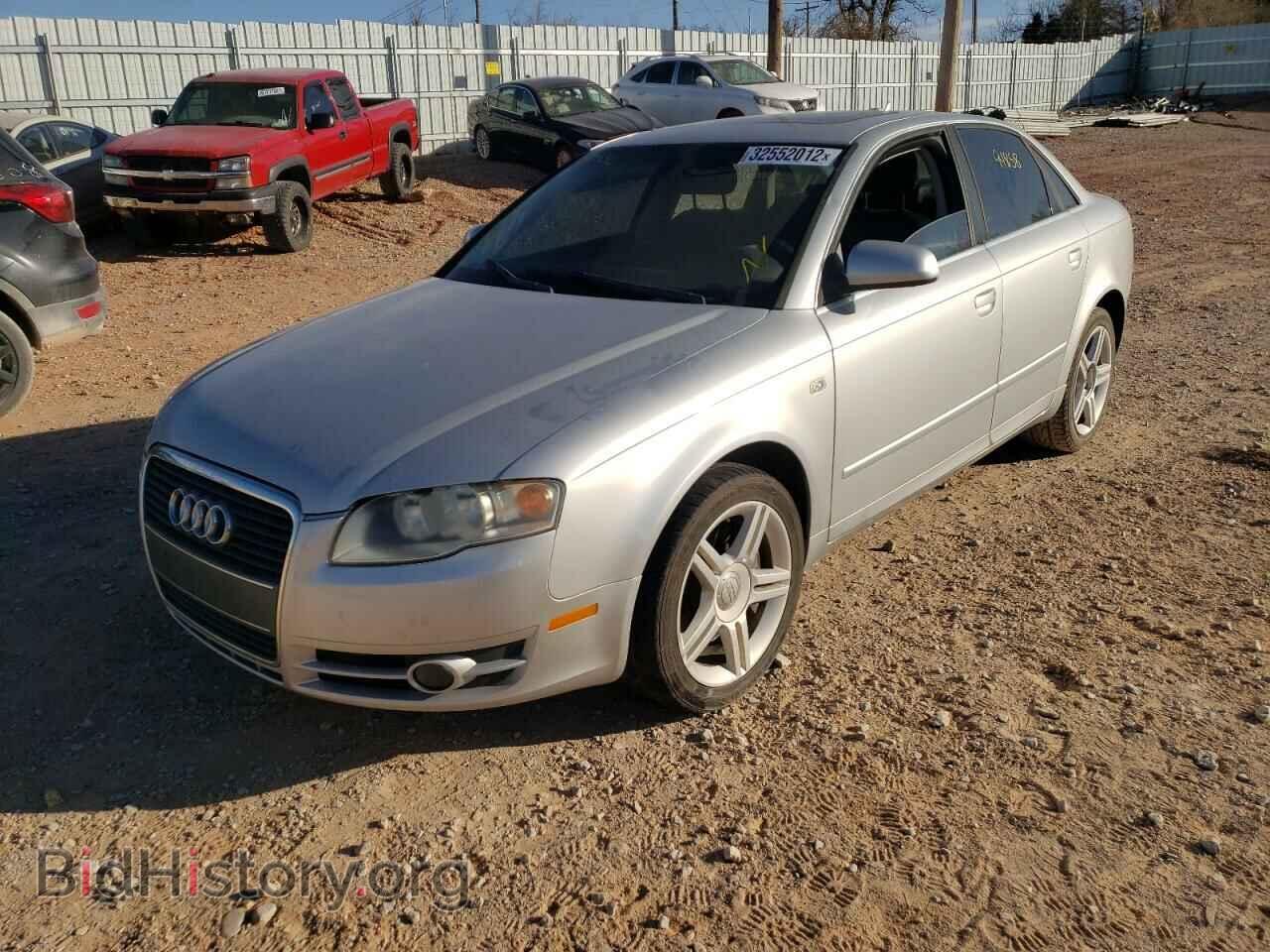 2006 AUDI A4 - VIN: WAUAF78E96A092530 - Фото 2