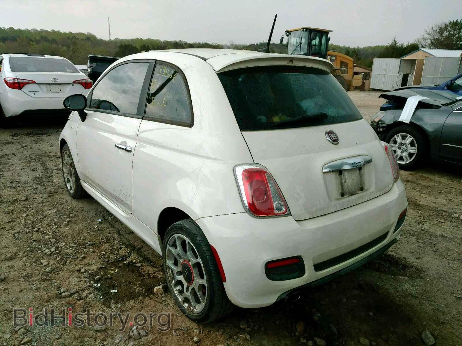 2012 FIAT 500 - VIN: 3C3CFFBR7CT131433 - Фото 3