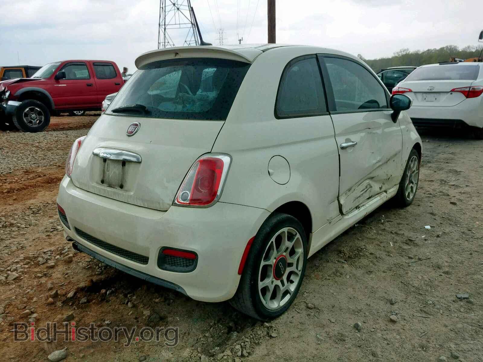 2012 FIAT 500 - VIN: 3C3CFFBR7CT131433 - Фото 4