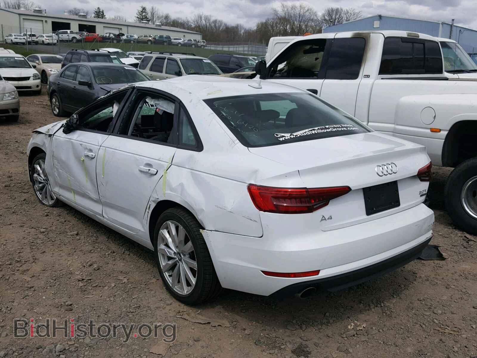 2017 AUDI A4 - VIN: WAUANAF46HN025423 - Фото 3