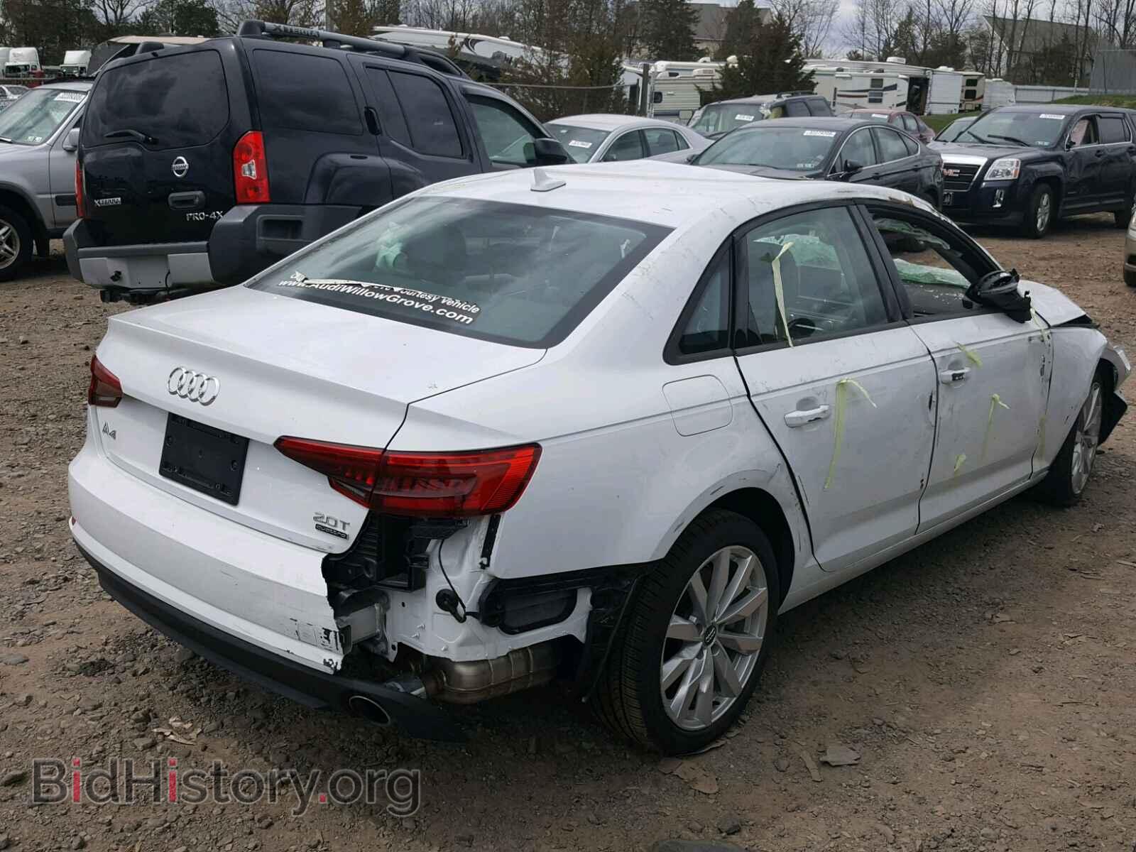 2017 AUDI A4 - VIN: WAUANAF46HN025423 - Фото 4