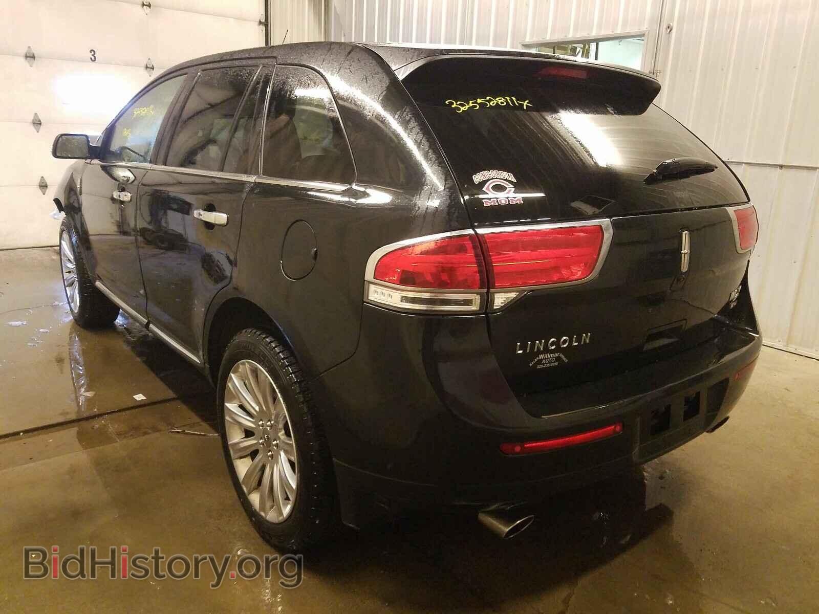 2013 LINCOLN MKX - VIN: 2LMDJ8JK1DBL39500 - Фото 3