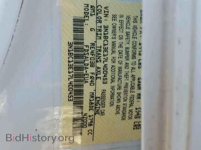 2007 NISSAN VERSA - VIN: 3N1BC13E17L400453 - Фото 10