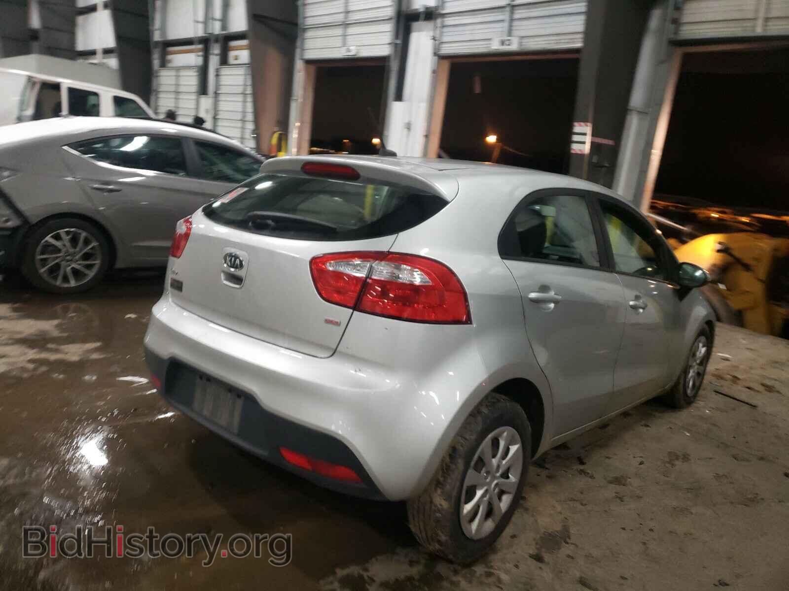 2013 KIA RIO - VIN: KNADM5A37D6111785 - Фото 4