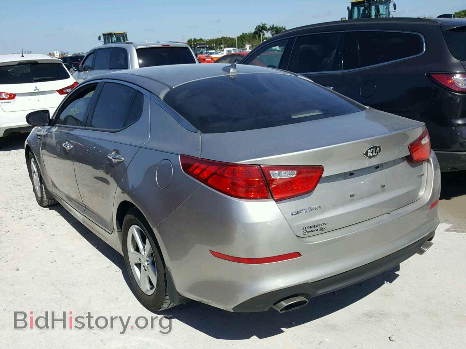 2015 KIA OPTIMA - VIN: KNAGM4A70F5530077 - Фото 3