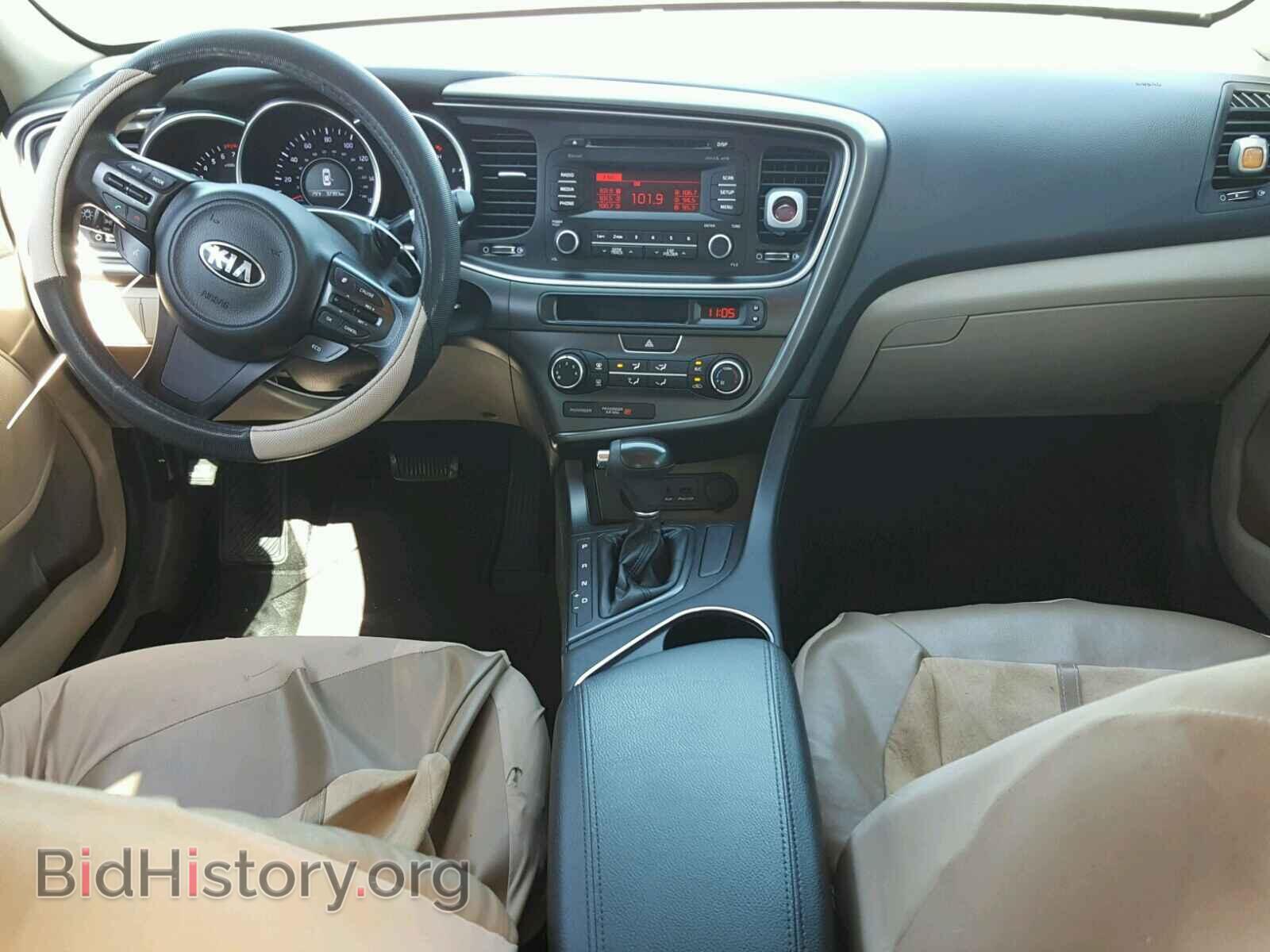 2015 KIA OPTIMA - VIN: KNAGM4A70F5530077 - Фото 9