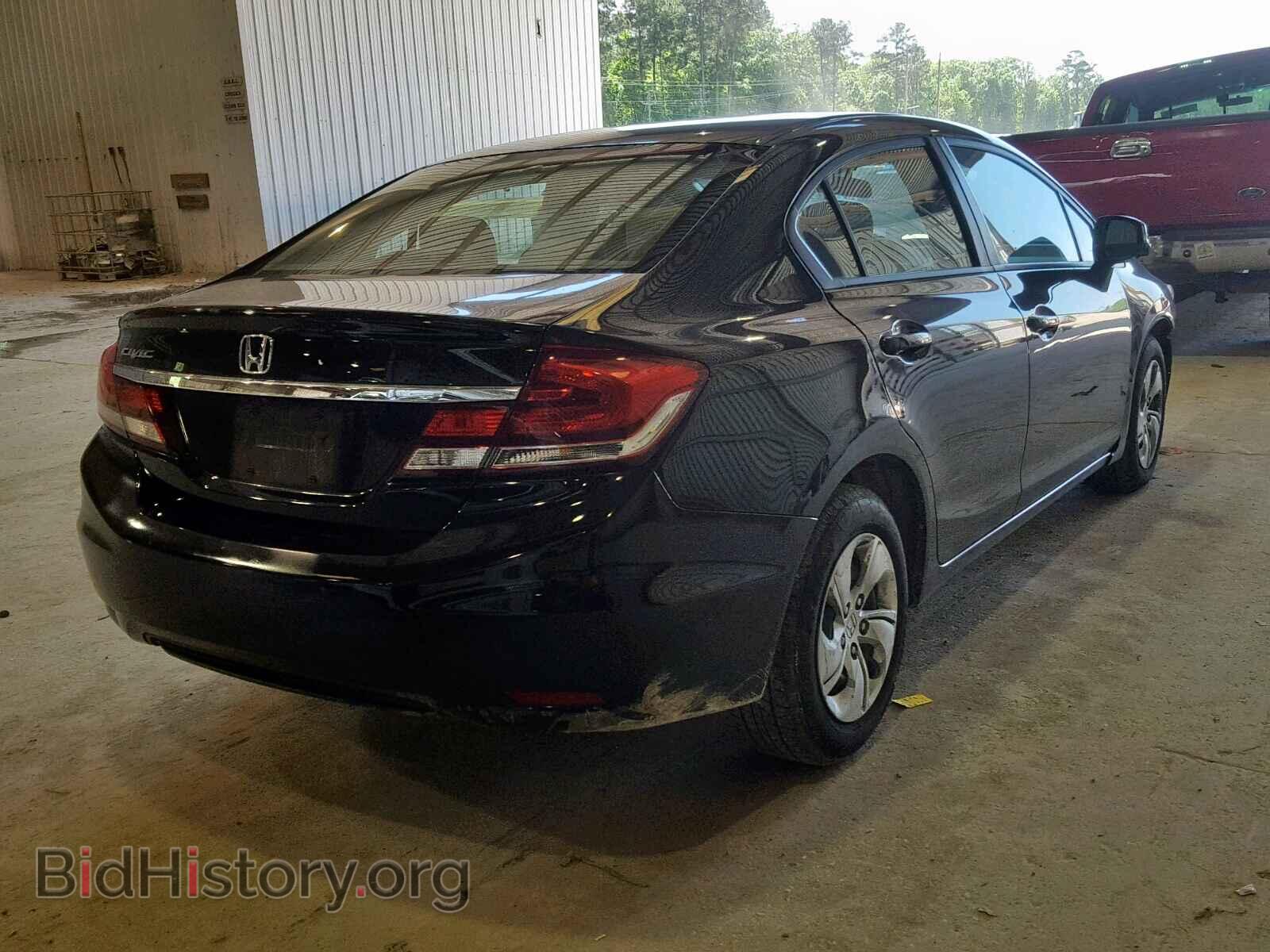 2013 HONDA CIVIC LX - VIN: 19XFB2F59DE007237 - Фото 4
