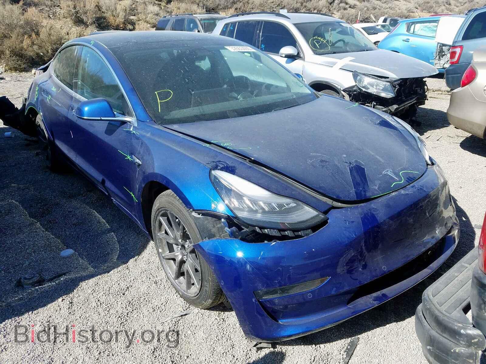 Photo 5YJ3E1EB9KF387585 - TESLA MODEL 3 2019