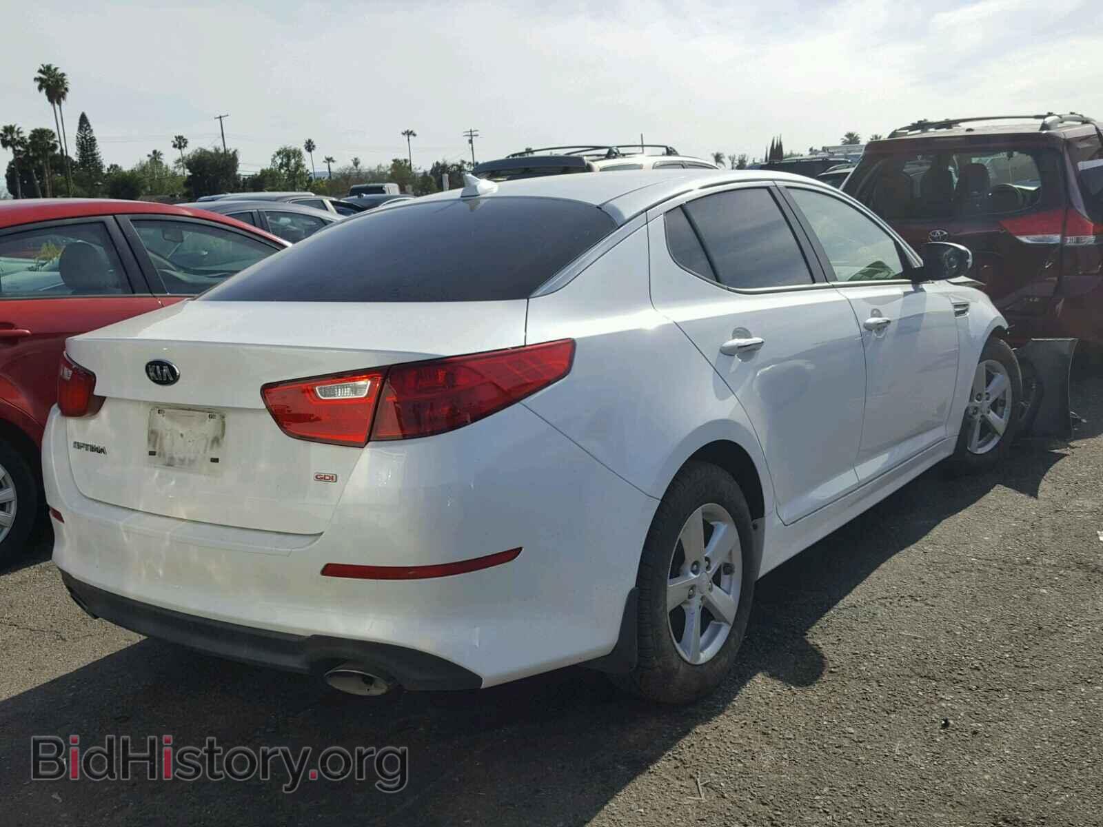 2015 KIA OPTIMA - VIN: KNAGM4A77F5605339 - Фото 4