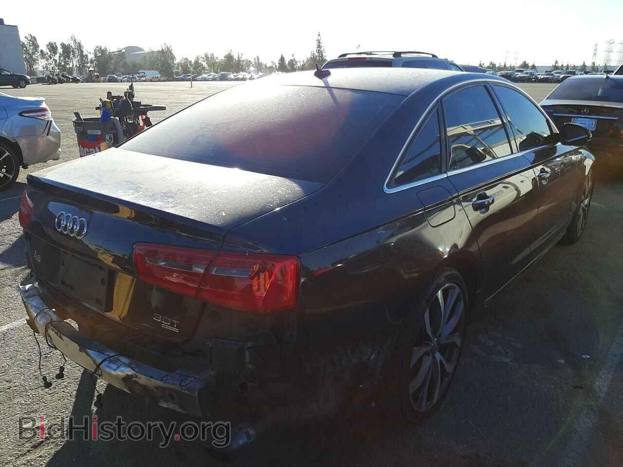 2013 AUDI A6 - VIN: WAUHGAFC4DN071486 - Фото 4