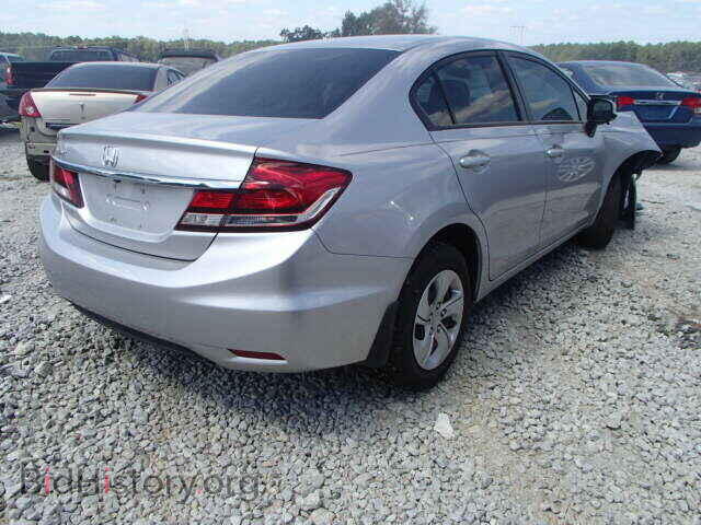 2013 HONDA CIVIC - VIN: 19XFB2F58DE095553 - Фото 4