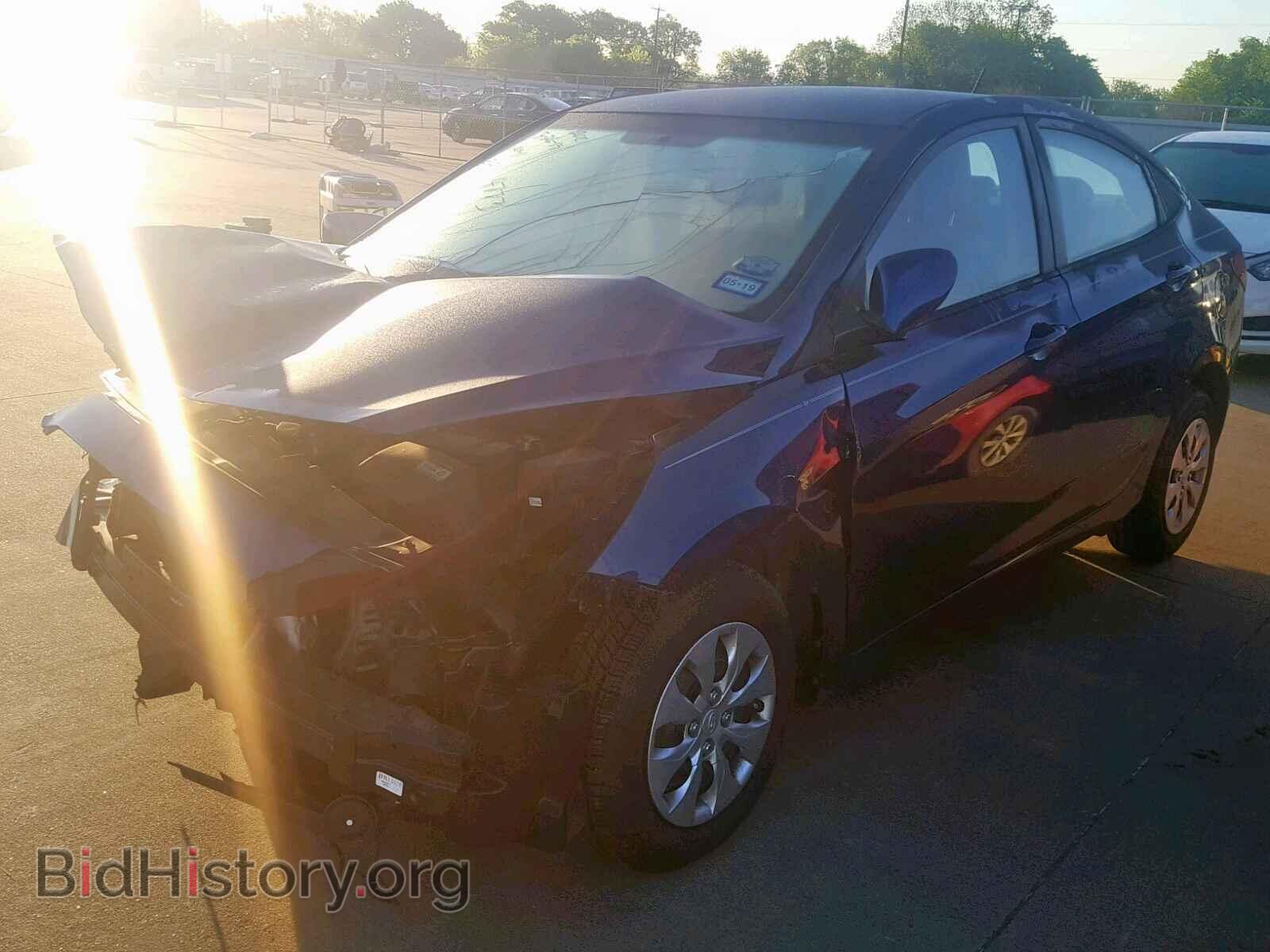 2016 HYUNDAI ACCENT - VIN: KMHCT4AE3GU044773 - Фото 2